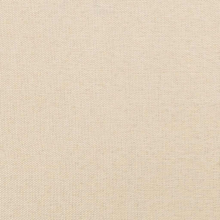 Cadru de pat fără saltea cremă 90x190 cm țesătură WALTI