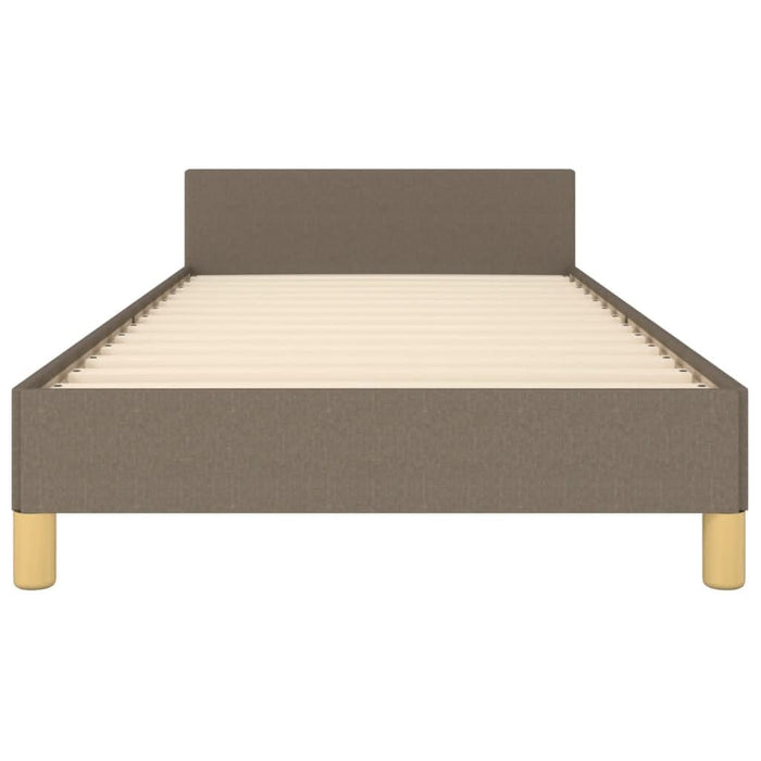 Cadru de pat fără saltea Taupe 90x190 cm Stofa - WALTI WALTI