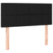 Pat box spring cu saltea, negru, 100x200 cm, textil - WALTI WALTI