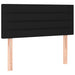 Pat box spring cu saltea, negru, 90x200 cm, textil - WALTI WALTI