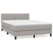 Pat continental, gri deschis, 140x200 cm, material textil - WALTI WALTI