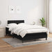 Pat box spring cu saltea, negru, 120x200 cm, textil - WALTI WALTI