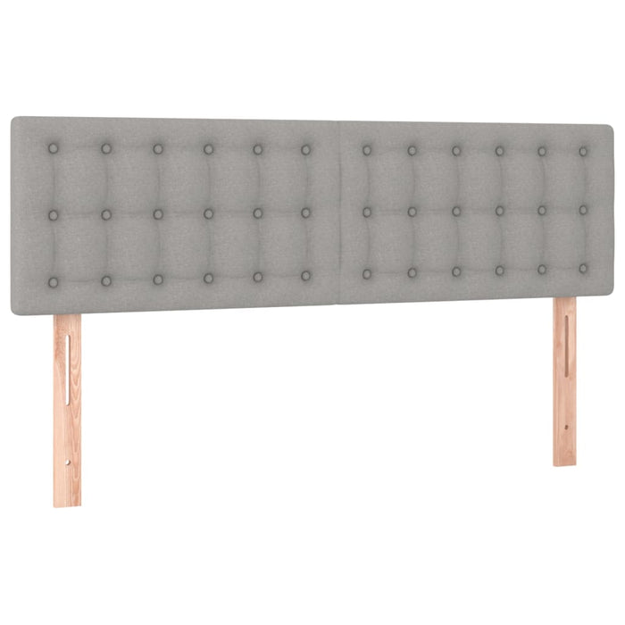 Pat continental, gri deschis, 140x200 cm, material textil - WALTI WALTI
