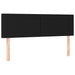 Pat box spring cu saltea, negru, 140x190 cm, textil - WALTI WALTI