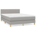 Pat continental, gri deschis, 140x200 cm, material textil - WALTI WALTI