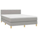 Pat continental, gri deschis, 140x200 cm, material textil - WALTI WALTI