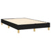 Pat box spring cu saltea, negru, 120x200 cm, textil - WALTI WALTI