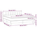 Pat continental, gri deschis, 180x200 cm, material textil - WALTI WALTI
