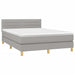 Pat continental, gri deschis, 140x200 cm, material textil - WALTI WALTI