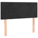 Pat box spring cu saltea, negru, 90x190 cm, catifea - WALTI WALTI