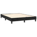 Pat box spring cu saltea, negru, 140x190 cm, catifea - WALTI WALTI