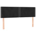Pat box spring cu saltea, negru, 140x190 cm, catifea - WALTI WALTI
