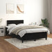 Pat box spring cu saltea, negru, 120x200 cm, catifea - WALTI WALTI