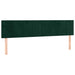 Pat box spring cu saltea, verde închis, 180x200 cm, catifea - WALTI WALTI