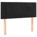 Pat box spring cu saltea, negru, 80x200 cm, catifea - WALTI WALTI