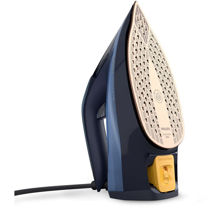 Fier de calcat PHILIPS Azur 8000 DST8020/20, 3000W, 240g/min, 300ml, talpa SteamGlide Elite, albastru-bleumarin WALTI