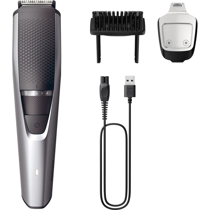 Aparat de tuns barba PHILIPS Seria 3000 BT3239/15, acumulator, autonomie 60 min, gri antracit WALTI