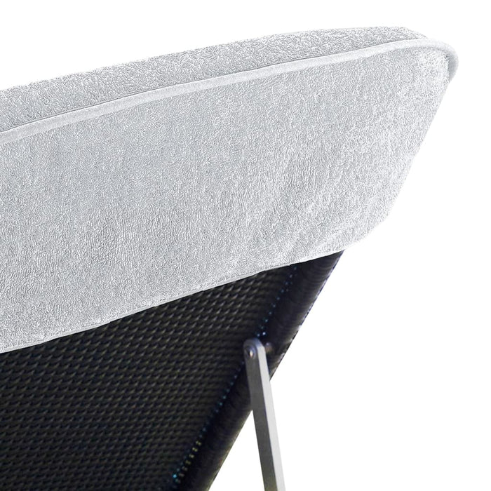 Prosoape de plajă, 6 buc., alb, 60x135 cm, textil 400 GSM - WALTI WALTI