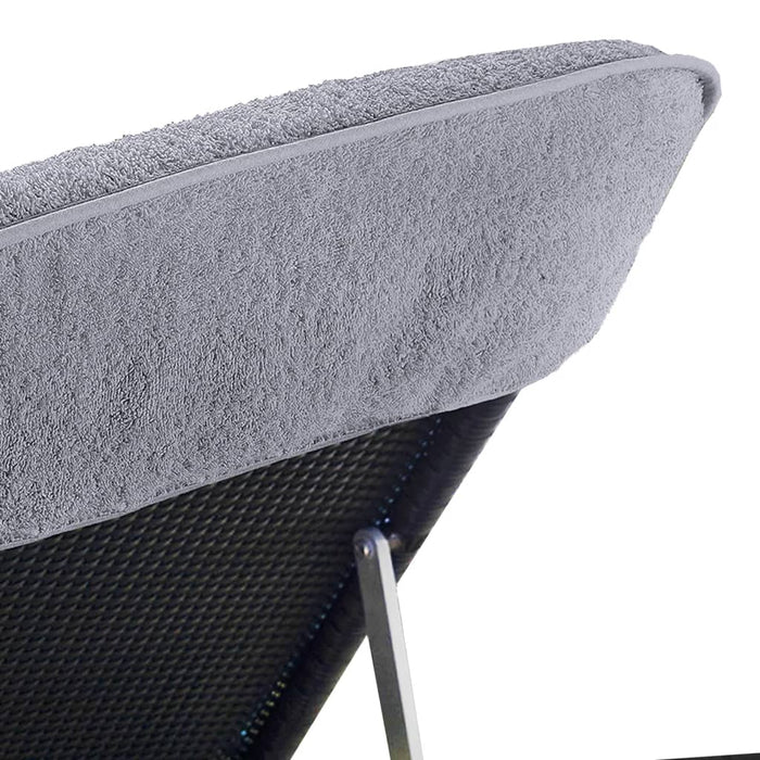 Prosoape de plajă, 4 buc., gri, 60x135 cm, textil 400 GSM - WALTI WALTI