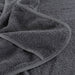 Prosoape de plajă, 4 buc., antracit, 60x135 cm, textil 400 GSM - WALTI WALTI