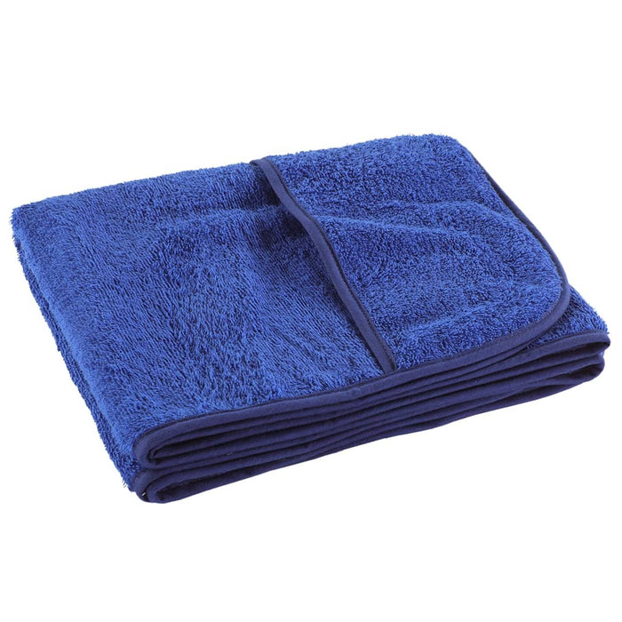 Prosoape de plajă, 6 buc., albastru, 60x135 cm, textil 400 GSM - WALTI WALTI