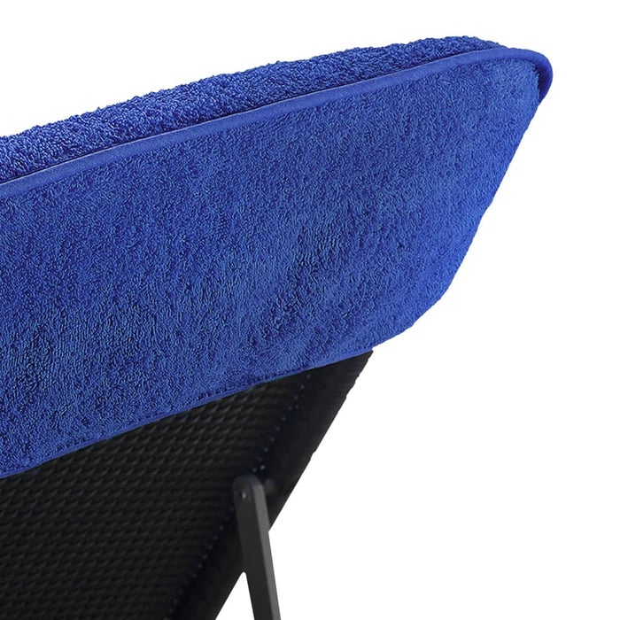 Prosoape de plajă, 6 buc., albastru, 60x135 cm, textil 400 GSM - WALTI WALTI