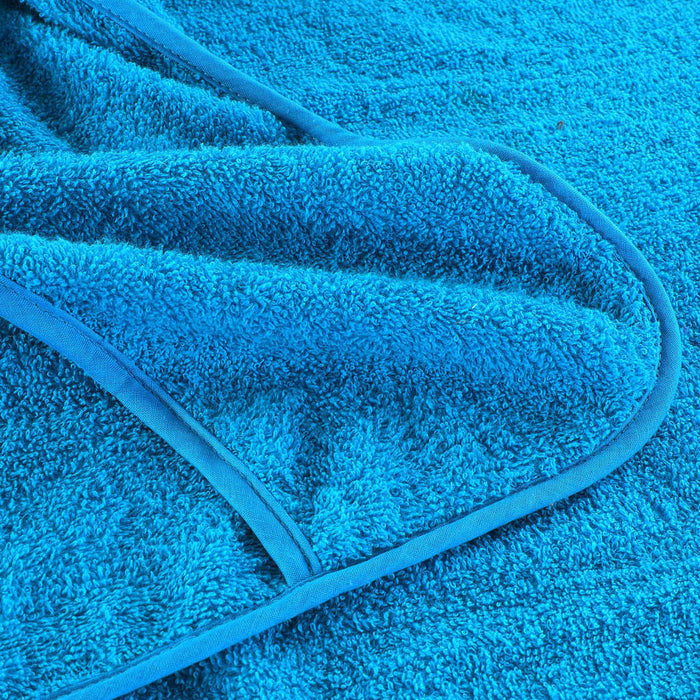 Prosoape de plajă, 4 buc., turcoaz, 60x135 cm, textil 400 GSM - WALTI WALTI