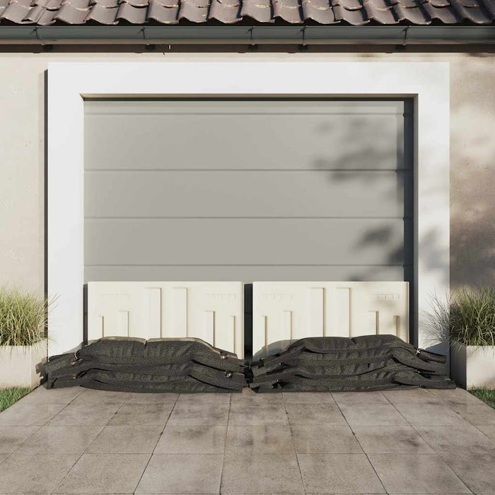 Saci de nisip, 25 buc., verde închis, 103x25 cm, HDPE - WALTI WALTI