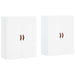 Dulapuri cu montaj pe perete, 2 buc, alb, 69,5x34x90 cm - WALTI WALTI