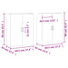 Dulap cu montaj pe perete, 2 buc, gri beton, 69,5x34x90 cm - WALTI WALTI