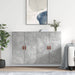 Dulap cu montaj pe perete, 2 buc, gri beton, 69,5x34x90 cm - WALTI WALTI