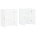 Dulapuri cu montaj pe perete, 2 buc, alb, 69,5x34x90 cm - WALTI WALTI