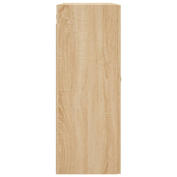 Dulapuri montate pe perete, 2 buc, stejar sonoma, 69,5x34x90 cm WALTI