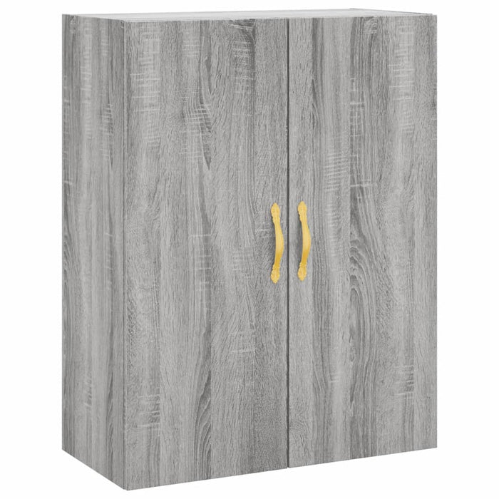 Dulapuri montate pe perete, 2 buc, gri sonoma, 69,5x34x90 cm WALTI