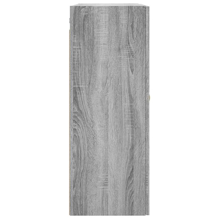 Dulapuri montate pe perete, 2 buc, gri sonoma, 69,5x34x90 cm WALTI