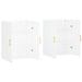 Dulapuri cu montaj pe perete, 2 buc, alb, 69,5x34x90 cm - WALTI WALTI