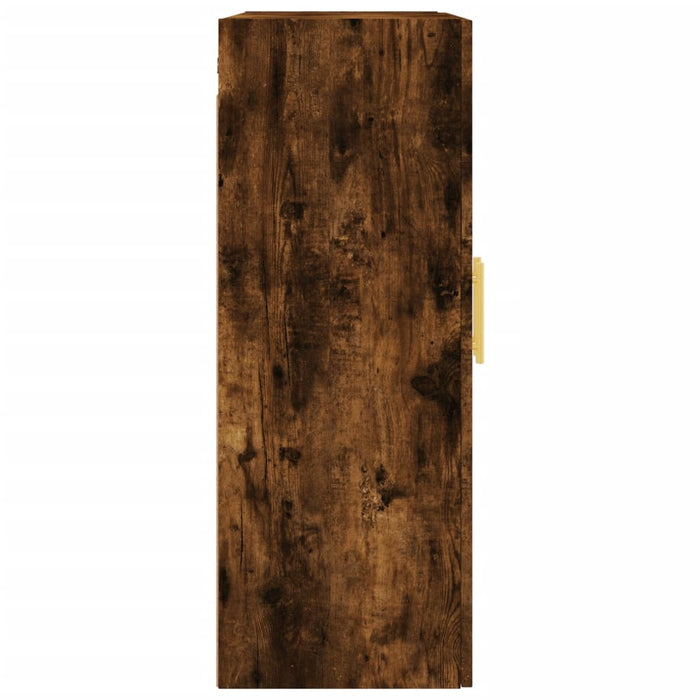Dulapuri montate pe perete, 2 buc, stejar afumat, 69,5x34x90 cm - WALTI WALTI