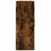 Dulapuri montate pe perete, 2 buc, stejar afumat, 69,5x34x90 cm - WALTI WALTI
