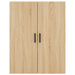 Dulapuri montate pe perete, 2 buc, stejar sonoma, 69,5x34x90 cm - WALTI WALTI