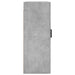 Dulap cu montaj pe perete, 2 buc, gri beton, 69,5x34x90 cm - WALTI WALTI