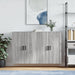 Dulapuri montate pe perete, 2 buc, gri sonoma, 69,5x34x90 cm - WALTI WALTI