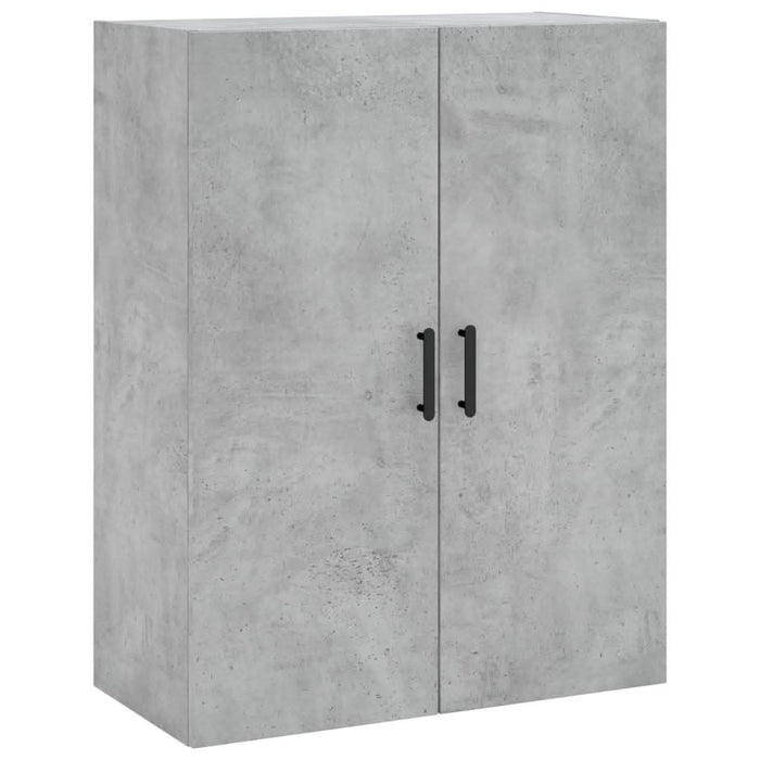 Dulap cu montaj pe perete, 2 buc, gri beton, 69,5x34x90 cm WALTI