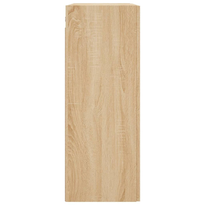 Dulapuri montate pe perete, 2 buc, stejar sonoma, 69,5x34x90 cm WALTI