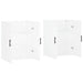 Dulapuri cu montaj pe perete, 2 buc, alb, 69,5x34x90 cm - WALTI WALTI