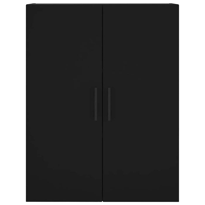 Dulapuri cu montaj pe perete, 2 buc, negru, 69,5x34x90 cm - WALTI WALTI