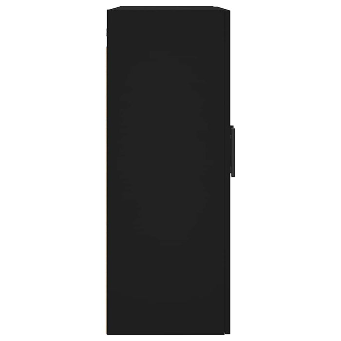 Dulapuri cu montaj pe perete, 2 buc, negru, 69,5x34x90 cm - WALTI WALTI