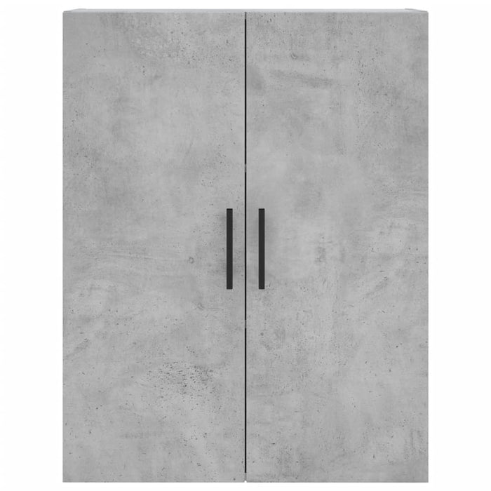 Dulap cu montaj pe perete, 2 buc, gri beton, 69,5x34x90 cm - WALTI WALTI