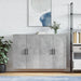 Dulap cu montaj pe perete, 2 buc, gri beton, 69,5x34x90 cm - WALTI WALTI
