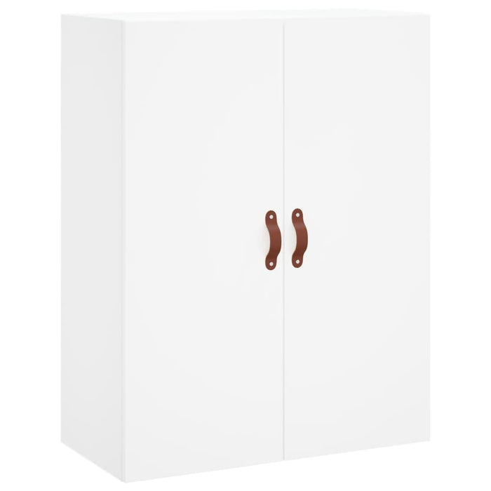 Dulap înalt, alb, 69,5x34x180 cm, lemn compozit WALTI