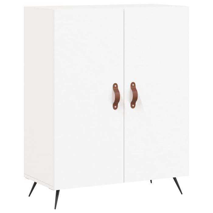 Dulap înalt, alb, 69,5x34x180 cm, lemn compozit WALTI